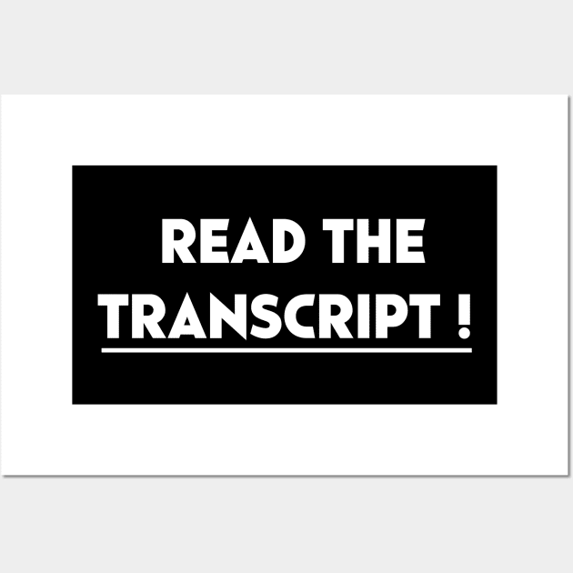 Read the transcript Wall Art by Flipodesigner